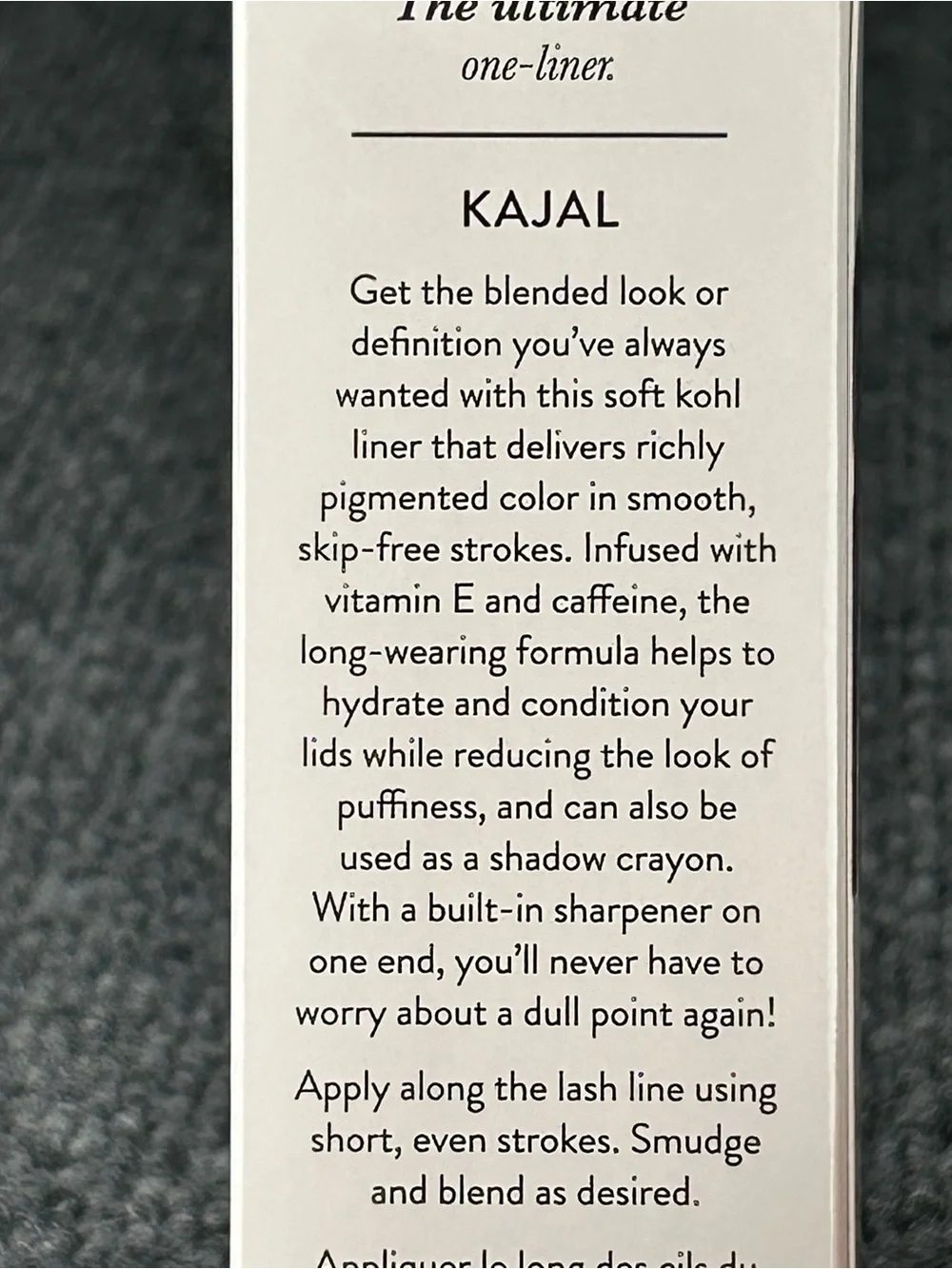 Laura Geller KAJAL 3 Colors Longwear Eyeliner Brown, Black, Toasted Kohl 1.4g x3